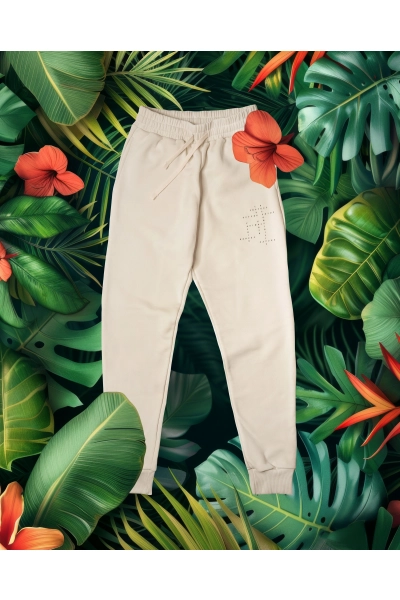 Spodnie męskie Heroes - off white